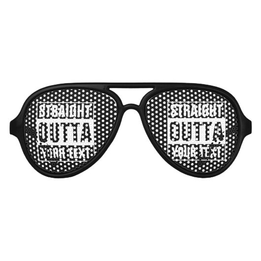 Individuelle Sonnenbrille im Party OUTTA (Vorderseite)
