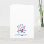 Individuelle Sonnenkarte Feiertagskarte (Rückseite)