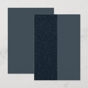 Individuelle Split-Kohle-UAWG - Moderne Kontrast-K RSVP Karte