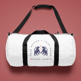 Individuelle Sporttasche | Eigenes Design hochlade Duffle Bag