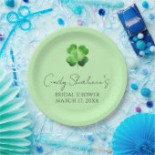 Individuelle St. Patrick's Day Brautparty Pappteller (Party)