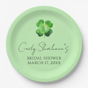 Individuelle St. Patrick's Day Brautparty Pappteller