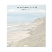 Individuelle Strandreisen für Fotos Notizblock (Vorderseite)