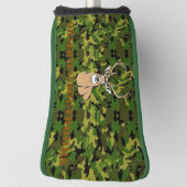 INDIVIDUELLE TARNCAMOUFLAGE PUTTERABDECKUNG GOLF HEADCOVER (Rotieren 90)