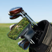 INDIVIDUELLE TARNCAMOUFLAGE PUTTERABDECKUNG GOLF HEADCOVER (In Situ)