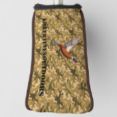 individuelle Tarnhaubenabdeckung für Putter. Golf Headcover (Rotieren 90)