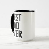 Individuelle Tasse "Beste Mama oder Papa" als Gesc (Vorderseite Links)