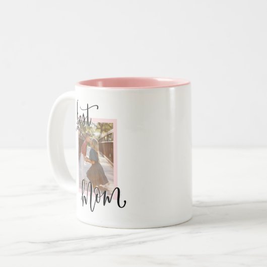 Individuelle Tasse der BEST-MAMA mit Bild (Vorderseite Links)