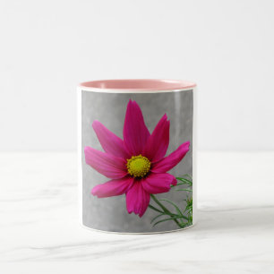 Individuelle Tasse der rosa Blume - wählen Sie Sti