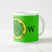 Individuelle Tasse des Stammes-Kleeblatts (Vorderseite Rechts)
