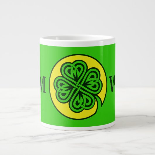 Individuelle Tasse des Stammes-Kleeblatts (Vorderseite)
