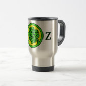 Individuelle Tasse des Stammes-Kleeblatts (VorderseiteRechts)