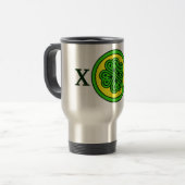 Individuelle Tasse des Stammes-Kleeblatts (Vorderseite Links)