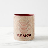Individuelle Tasse-Designs auf Zazzle: Innovativer Zweifarbige Tasse (Mittel)