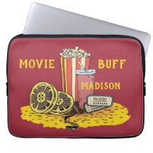 Individuelle Text Movie Buff Laptop Ärmel
