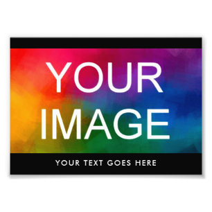 Individuelle Textfamilien-Event-Party-Hochzeitsfot Fotodruck