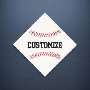 Individuelle Textsportarten für Baseball-Party ode Serviette