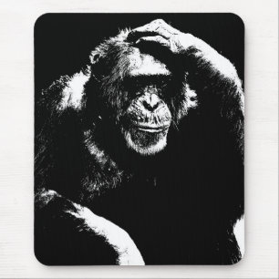 Individuelle Thinking Ape Pop Art Modernes Templat Mousepad