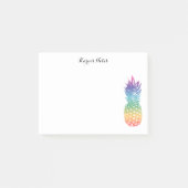 Individuelle tropische Ananas-Früchte Post-it®-Not Post-it Klebezettel (Vorderseite)