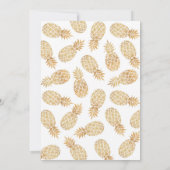 Individuelle tropische Party Einladungen für Kinde (Rückseite)