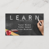 Individuelle Tutor-/Lehrer-Visitenkarte Visitenkarte (Vorderseite)