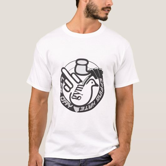 individuelle Typografie für das Shirt (Vorderseite)