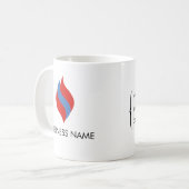 Individuelle und personalisierte Tasse von Unterne (Vorderseite Links)