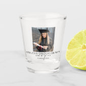 Individuelle Uni-Abschluss-Gastgeschenke für die G Schnapsglas (Vorderseite)