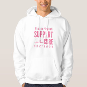 Individuelle Unterstützung für Brustkrebs Pullover