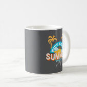 Individuelle Urlaubsgeschenktasse – Lebendige Somm Kaffeetasse (VorderseiteRechts)