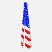 Individuelle US Flagge Patriotische Krawatte (Rückseite)