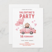 Individuelle Valentinstag-Party Einladung (Vorne/Hinten)