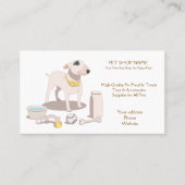 Individuelle Visitenkarte für Heimtiere (Vorderseite)