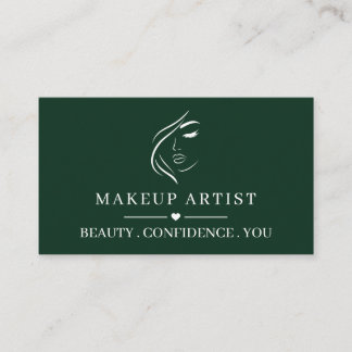 Individuelle Visitenkarte für Make-up-Artisten