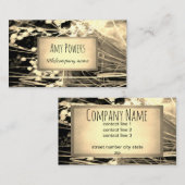 Individuelle Visitenkarte im Naturdesign auf zwei  (Vorne/Hinten)