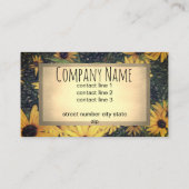 Individuelle Visitenkarte im Naturdesign auf zwei  (Rückseite)