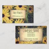 Individuelle Visitenkarte im Naturdesign auf zwei  (Vorne/Hinten)