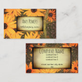 Individuelle Visitenkarte im Naturdesign auf zwei  (Vorne/Hinten)