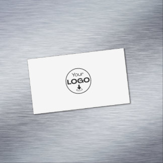 Individuelle Visitenkarte | Moderne Logo-Icons Mag Magnetische Visitenkarte
