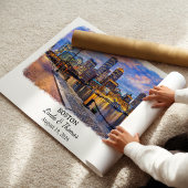 Individuelle Wandkunst Boston, Massachusetts Poste Poster