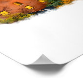 Individuelle Wandkunst Boston, Massachusetts Poste Poster (Ecke)