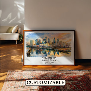 Individuelle Wandkunst Philadelphia, Pennsylvania  Poster