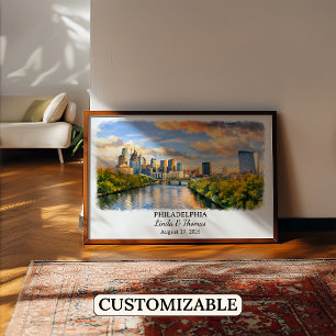 Individuelle Wandkunst Philadelphia, Pennsylvania  Poster