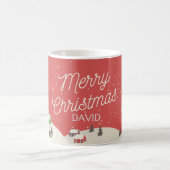 Individuelle Weihnachtsfeier-Tasse Kaffeetasse (Mittel)