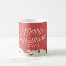 Individuelle Weihnachtsfeier-Tasse Kaffeetasse