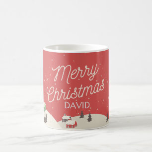 Individuelle Weihnachtsfeier-Tasse Kaffeetasse