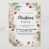 Individuelle Weihnachtsfeierlichkeiten Ankündigung (Vorne/Hinten)