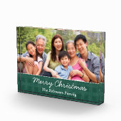 Individuelle Weihnachtsferien-Liebe Fotoblock (Rechts)