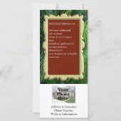 Individuelle Weihnachtskalender-Karte, Weihnachten (Rückseite)