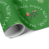 Individuelle Weihnachtstour mit Geschenkgrün Geschenkpapier (Rolleneckpunkt)